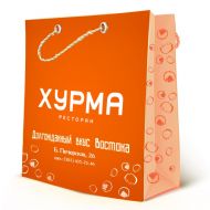 Дизайн пакета для ресторана Хурма