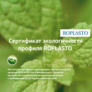 Дизайн сертификата для компании Roplasto