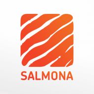Разработка логотипа для поставщика деликатесов «Salmona»