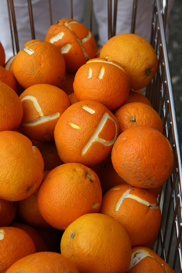 апельсины с логотипом digital-агентства