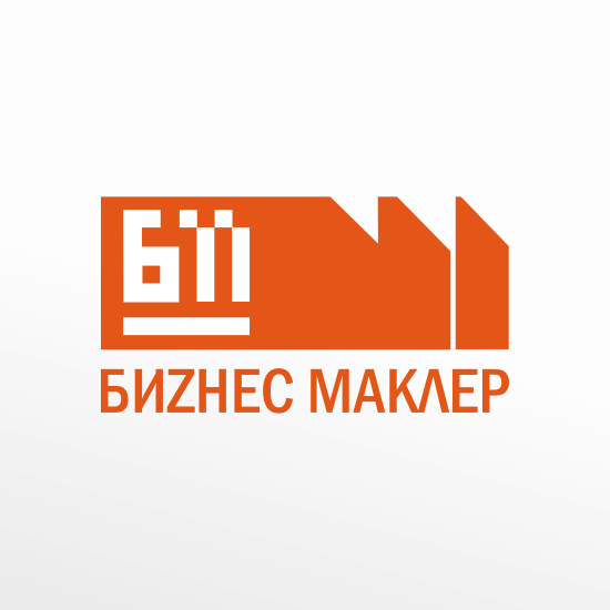 Разработка логотипа агентства коммерческой недвижимости «Биzнес маклер»