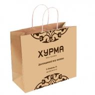 Разработка упаковки (пакетов) для ресторана Хурма