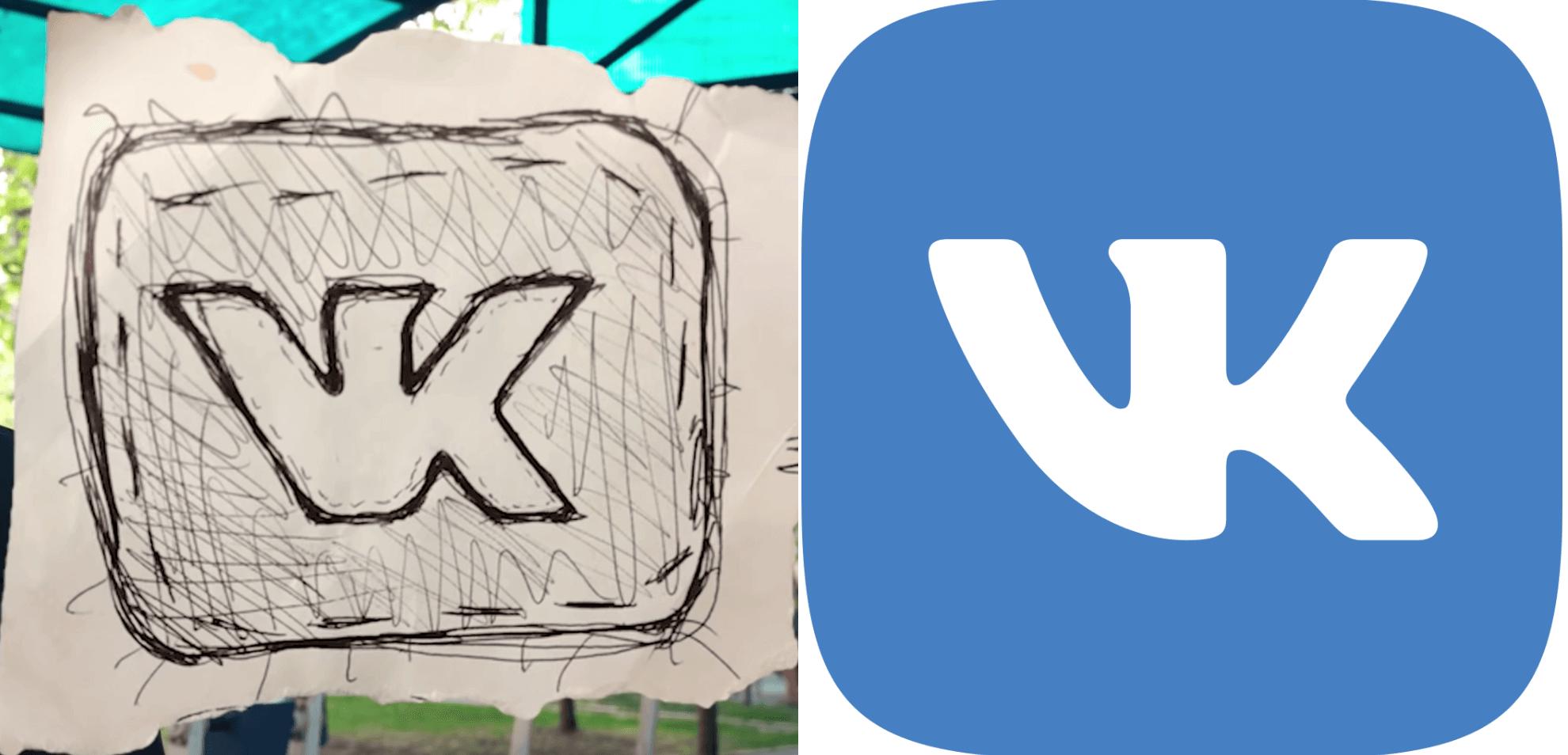 создание логотипа ВКонтакте